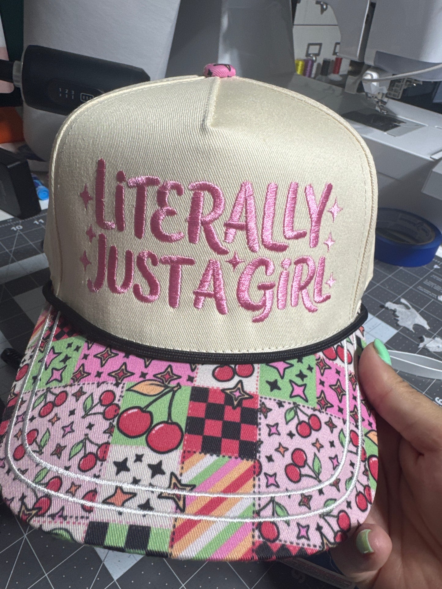 Just A Girl Hat