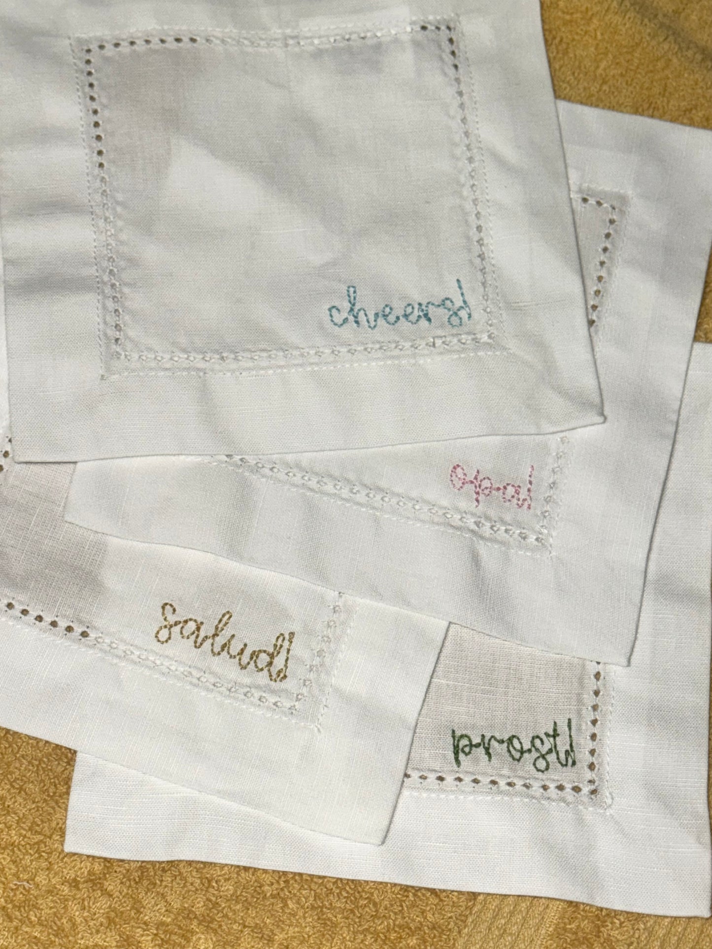 Linen Cocktail Napkins
