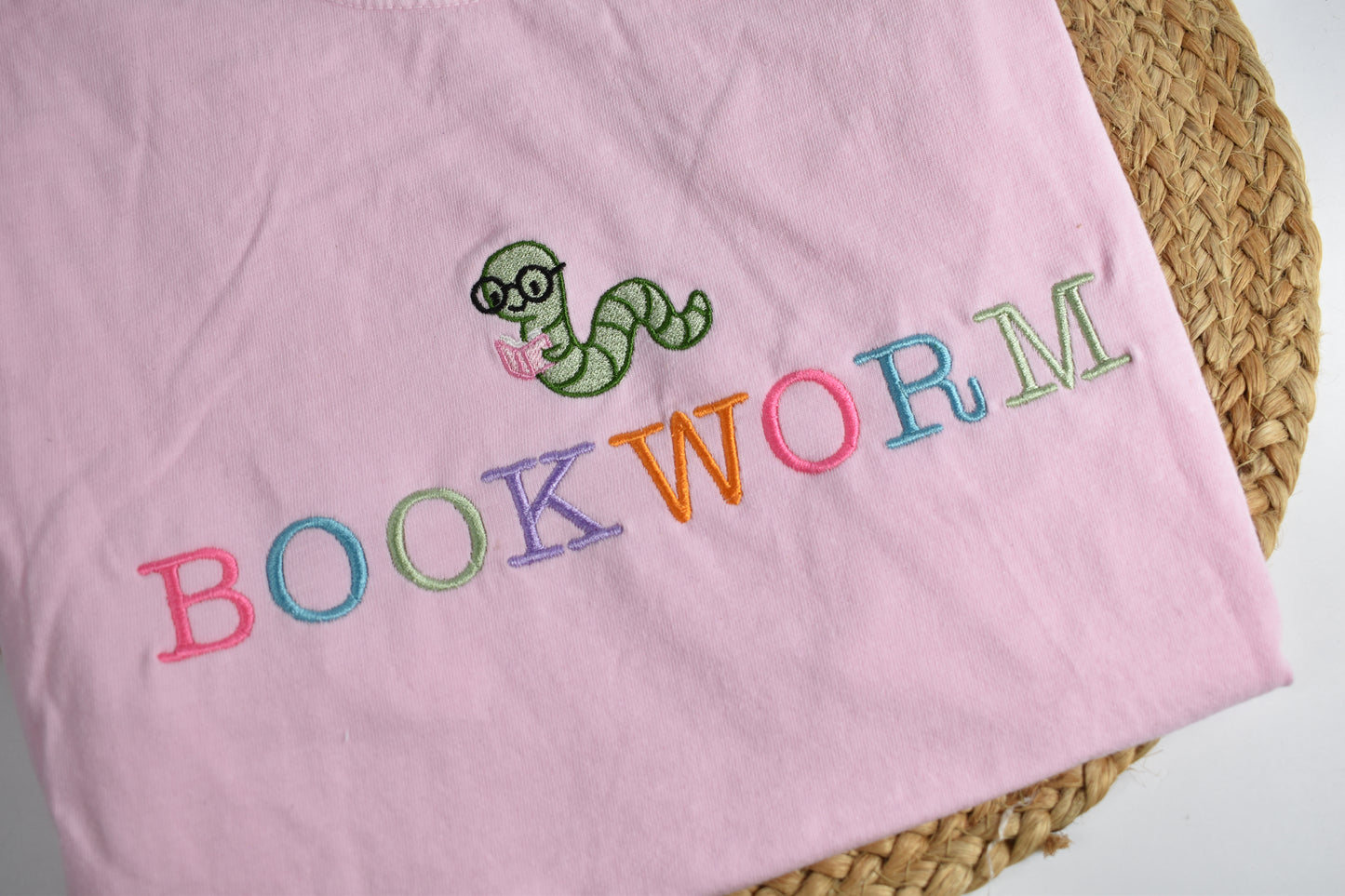 Pink Bookworm CC Tee