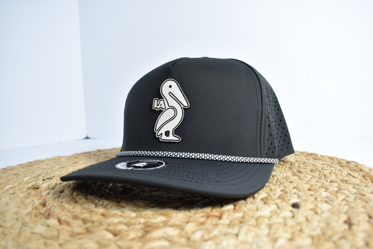 Louisiana Pelican Glow in the Dark Premium Athletic Hat