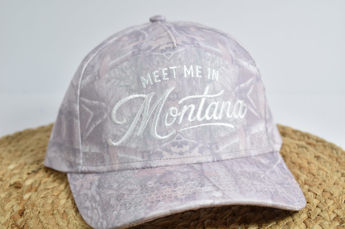 Meet Me In Montana Embroidered Hat