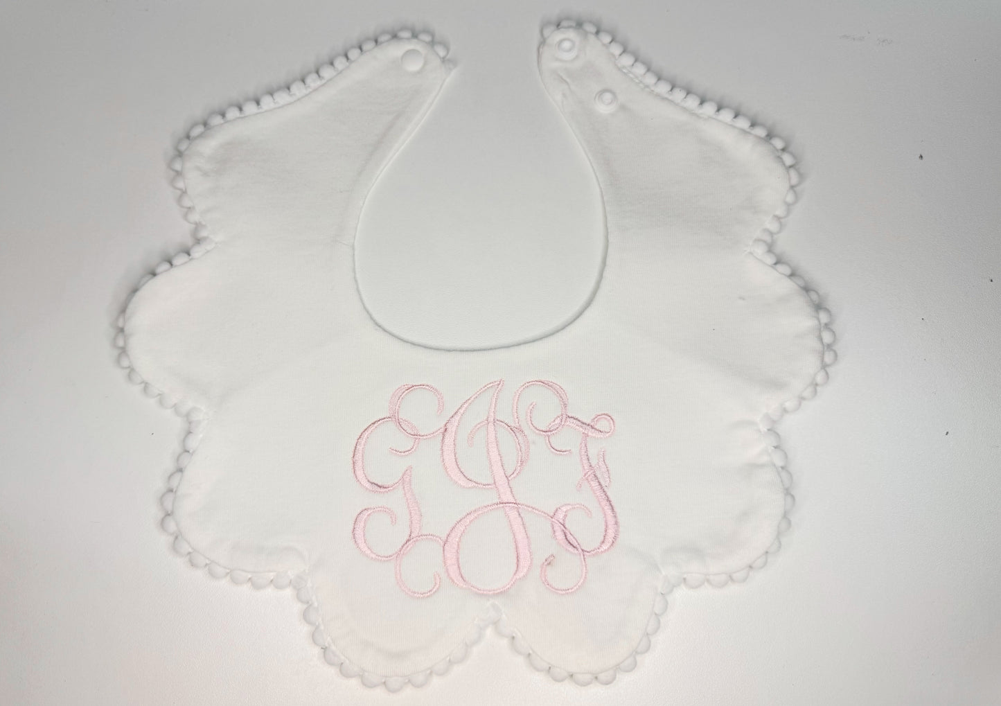Embroidered Heirloom Bib