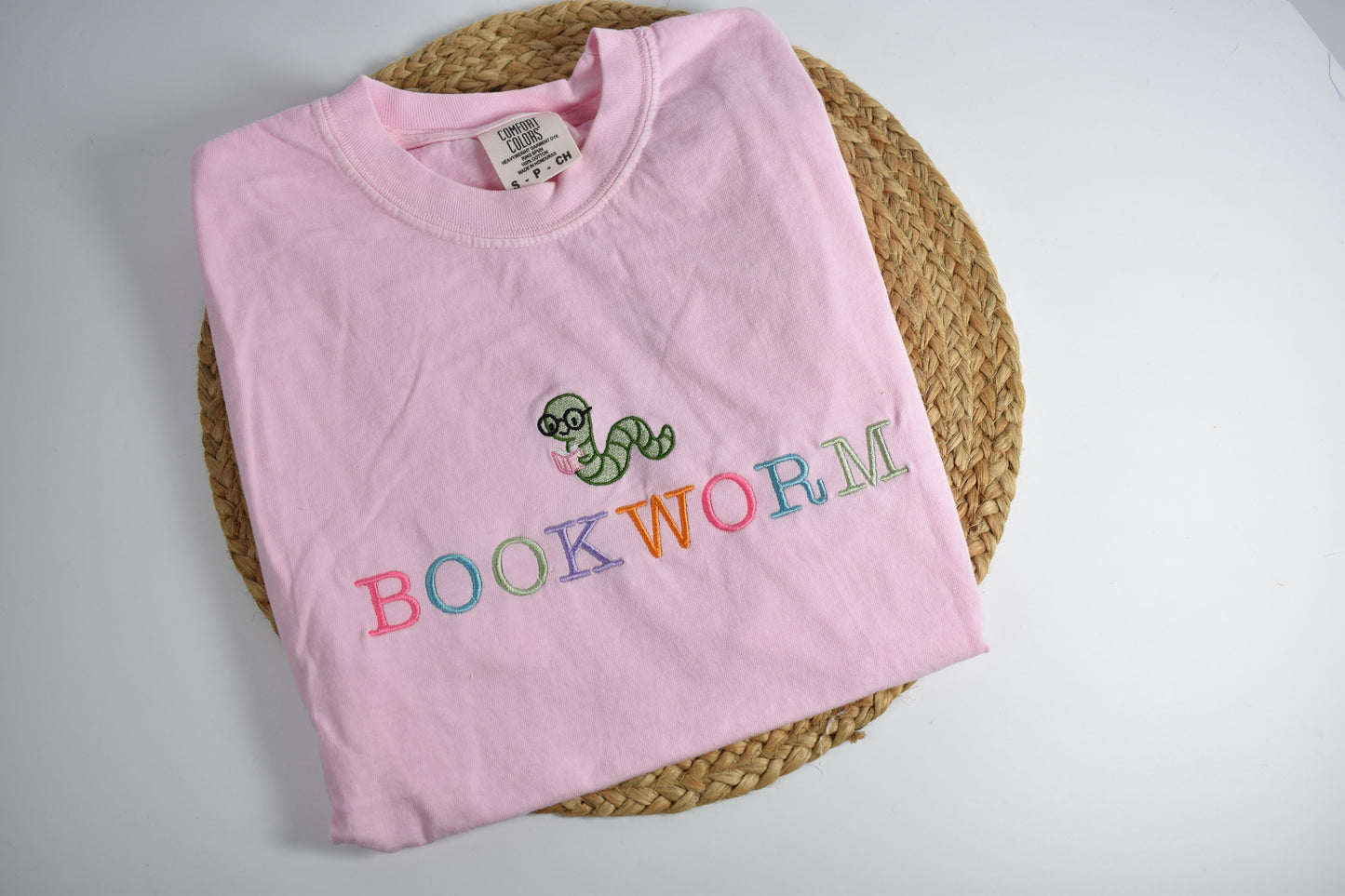 Pink Bookworm CC Tee