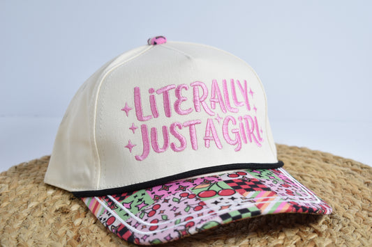 Just A Girl Hat