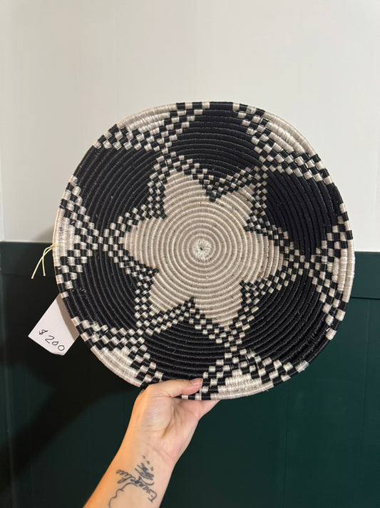 Black/White Large Basket