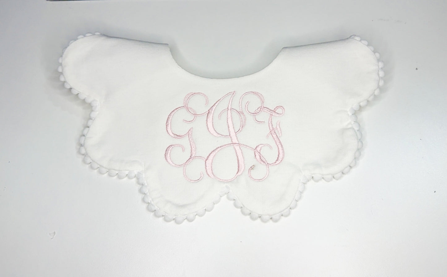Embroidered Heirloom Bib
