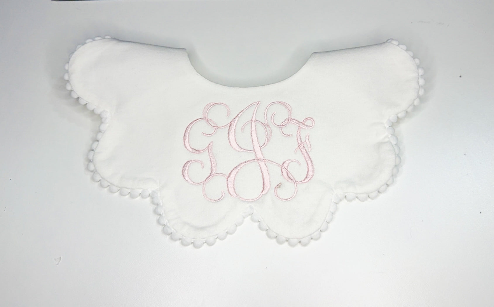 Embroidered Heirloom Bib