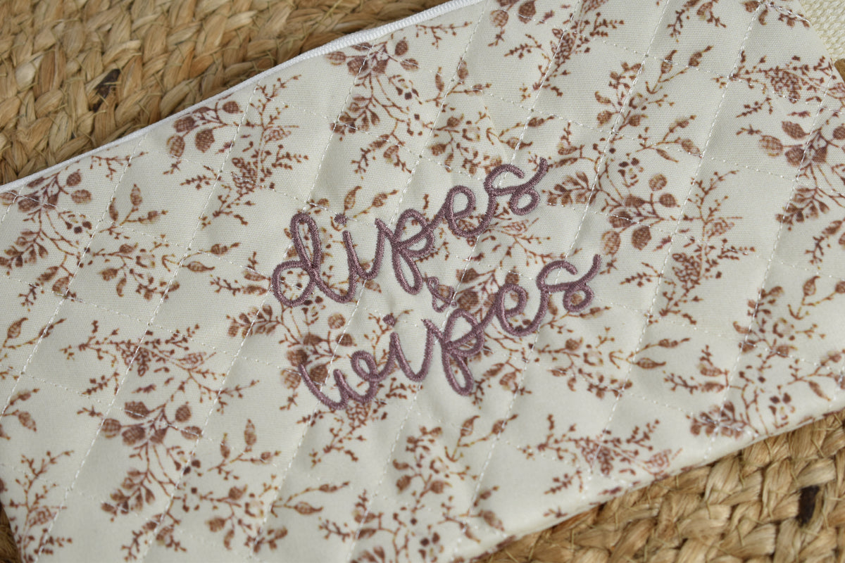 Dipes and Wipes Wristlet bag