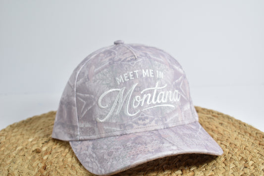 Meet Me In Montana Embroidered Hat
