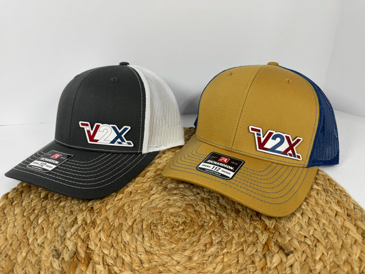 V2X Company Branded Richardson 112 6-panel