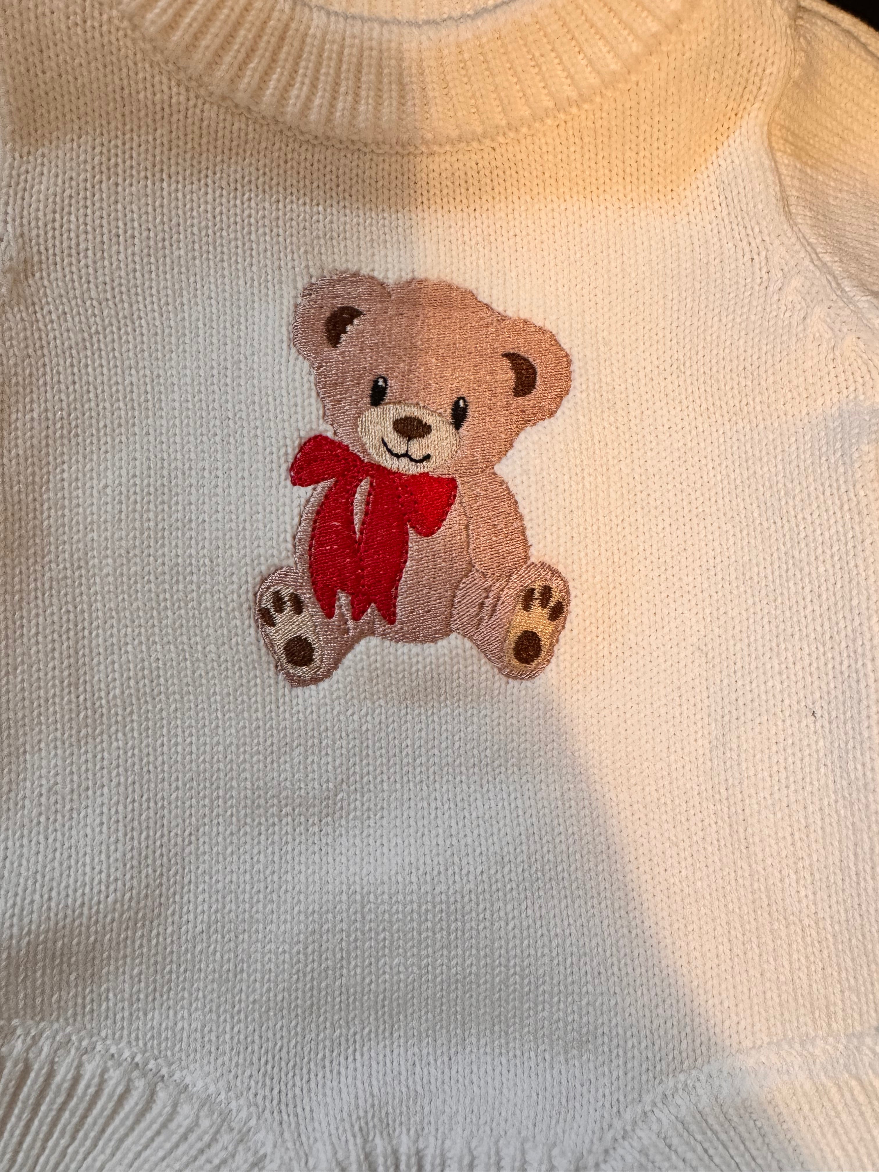 Knit Bear Sweater