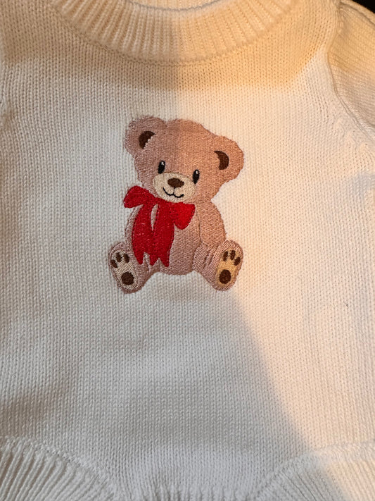 Knit Bear Sweater